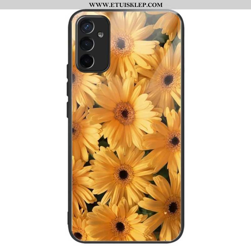 Etui do Samsung Galaxy M13 Szkło Hartowane Słoneczniki